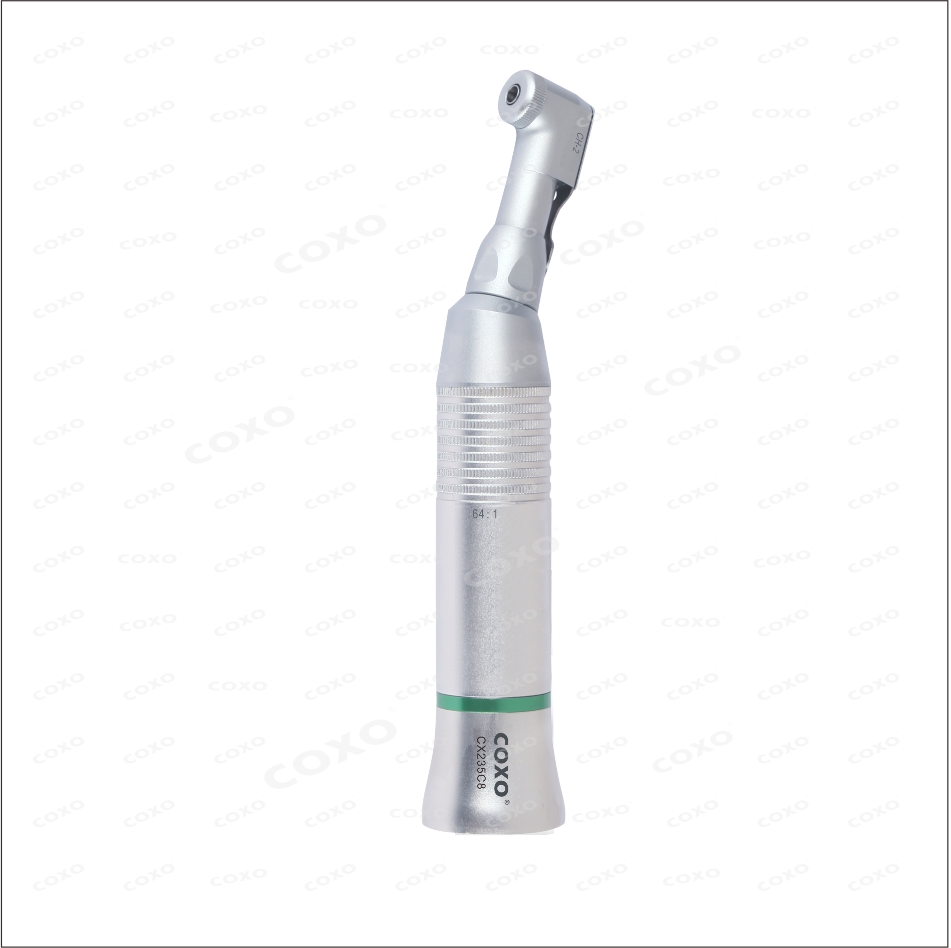 COXO E Type Low Speed 4:1 Push Button Contra Angle Handpiece 